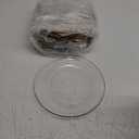 Anchor Hocking 10 Inch Glass Plates, Set of 12 Glass Dinner Plates