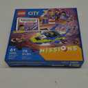 LEGO City Water Police Detective Missions 60355 Interactive Digital Building Toy Set for Kids, Boys, and Girls Ages 6+ (278 Pieces)