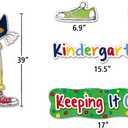Edupress Pete the Cat Keeping it Cool In Bulletin Board Set (EP63922), 24" x 18"