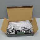 Solar Christmas Pathway Lights Outdoor Decorations, Solar Powered Snowflake Lights, Waterproof Xms Garden Stake Lights Outdoor Christmas Decorations for Patio Yard Porch Lawn, 8 Pack(White)