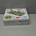 Logic Road Builder Games Toys: STEM Toys for 4 Year Old Kids, Montessori Board Game Brain Teaser Puzzles Preschool Learning Activities Educational Toy for Toddler Ages 3 5 6 7 8-12 Gifts(Green 32PCS)