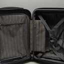 DELSEY PARIS Titanium Hardside Expandable Luggage with Spinner Wheels Carry-On Luggage, Graphite, Carry-On 19 Inch