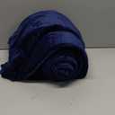 JIAHANNHA Fleece Blanket King Size Navy Blue 108 by 90 Inches Throw Blankets for Bed Sofa Couch 280GSM,Super Soft Cozy and Luxury Bed Blanket for All Season