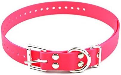 Replacement Strap for SportDOG Collars - 3/4" Wide Ultra-Durable Dog E-Collar Replacement for Training, Bark, Shock, Electric, and GPS Collars - 28" Adjustable Length SportDOG (Neon Pink)