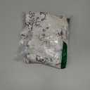 jinchan Linen Pleated Valance Farmhouse Floral Printed Valance for Windows 20 Inch Rustic Scallop Look Decorative Window Topper for Kitchen Living Room Bathroom Light Filtering 1 Panel Black on Beige