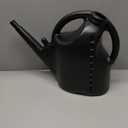 Amazon Basics, Watering Can, Black, 2.64 Gallon Capacity
