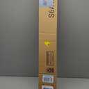 AOSKY No Drill Cordless Blackout Cellular Shades, 29" W x 64" H, White