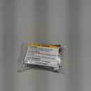 Skylety 30 Pcs Backgammon Pieces Checkers, 1.25 Inch Replacement Checkers Board Game Playing Game Chips with 5 Dice(Black and White)