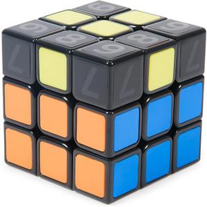 Rubiks Cube Coach Cube, Learn to Solve 3x3 Cube with Stickers, Guide, & Videos, Stress Relief Fidget Toy, Adult Toy Fidget Cube for Ages 8+ (Coach Cube 3x3 W/ Stickers)
