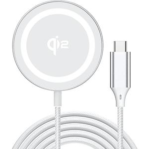 Yootech for MagSafe Charger, Qi2 Certified Super Fast Wireless Charging Pad, Real 15W Magnetic Charging Compatible with iPhone 17/17 Pro/17 Pro Max/Air/16/15/14/13/12 Series(No Adapter)(Silver)