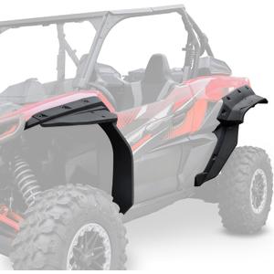 SAUTVS XXL Fender Flares for Kawasaki Teryx KRX 1000, Front Rear Extended Mud Flaps Mud Guards Extension for Kawasaki Teryx KRX 1000 2020-2025 Accessories(Replace #99994-1324)