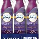 Febreze Air Mist Air Freshener Spray, Odor-Fighting Room Spray, Air Fresheners for Home and Bathroom and Kitchen, Aerosol Can, Mountain Scent, 8.8oz, 3 Count