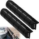 Dock Bumpers,Boat Dock Bumpers for Edging,48 Inch/57 Inch Boat Bumpers for Docking,Dock Fenders for Straight Edge Side,Marine Horizontal Dock Bumpers for Edge,UV Resistant Dock Guards Protection