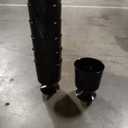 200 Pcs Black Dessert Cups with Spoons Small Plastic Goblets Disposable Parfait Charcuterie Cups Pudding, Mousse Set for Party(2/5 oz,Mixed Style)