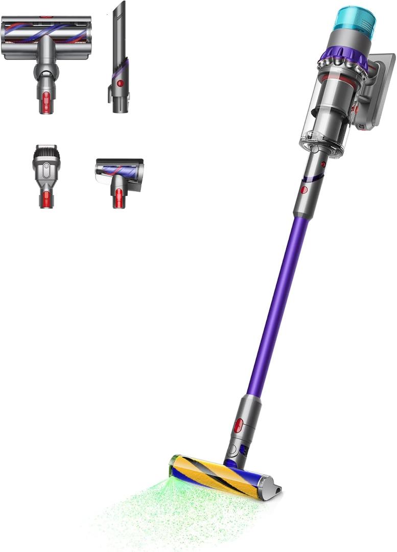 Dyson Gen5detect Cordless Vacuum, 280AW, 3 Power Modes, Up to 70 Minutes,² Illumination Reveals dust, HEPA Filtration, All Floor Types