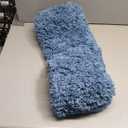 Blue Bathroom Rug 20x32 - Non-Slip Plush Thick Bath Mat, Highly Absorbent & Ultra Soft Fluffy Floor Mat, Machine Washable for Shower and Tub