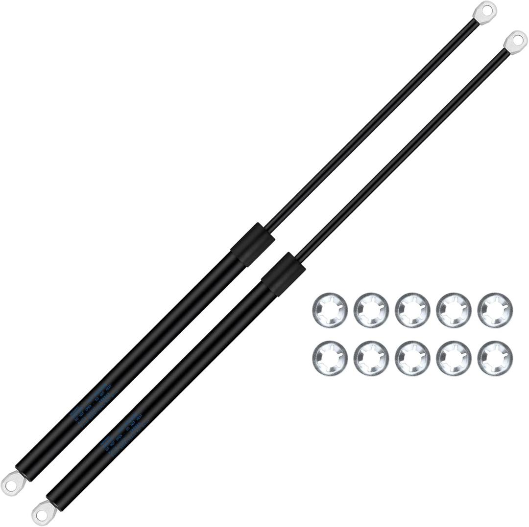 26inch RV Awning Gas Struts Lift Support Spring Shocks for Camper Travel Trailer Tonneau Cover Trap Door, 2PCS 124lb 26.46" RV Awning Lift Struts for Solera Power 69-78" Long Arm