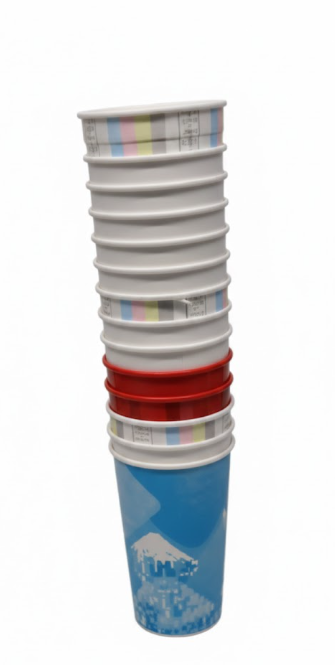 Lightweight Plastic Cups Mix (Pack Of 13)