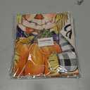 2 x Hello Fall Garden Flags 12x18 Inch Double Sided Burlap Autumn Flags