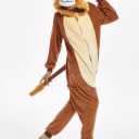 Lion Onesie Adult Tiger Onesie Adult Pajamas for Man Women S