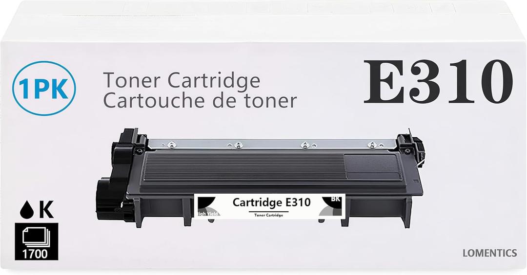 E310 CVXGF Toner Cartridge Compatible Replacement for Dell E310dw E514dw E515dw E515dn Printer (1 Black)