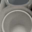 Resin Bathroom Toothbrush Cups Set with Holder and Tray, 4 Pcs Matte White Bathroom Accessories Set Counter Organizer for Sink Home Decor