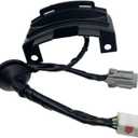 Outside HDL Lock Trunk Latch 81260-2V010 Compatible with Veloster 2012-2017 T-Lid Tailgate Rear Hatch Handle Release Button Switch with Camera