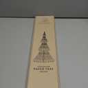 Santa Barbara Design Studio Honeycomb Paper Christmas Trees - 3D Foldable Fir Tree Holiday Centerpiece, 24" Tall, Frasier - Forest Green (2ft)