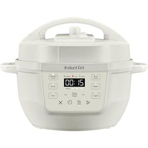 Instant Pot 4QT RIO Mini 7-in-1 Multi-Cooker, Pressure Cooker, Slow cook, Saut, Steam, Rice Maker, Yogurt, & Warmer, Sea Salt, 4 Quarts