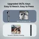 3 x WEOTOO 2-Pack Controller Wrist Strap Compatible with Switch 2 JoyCon, Ergonomic Lanyard Replacement Accessories for Switch 2 (2025) JoyCon Controllers  Black