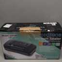 95kpa Vacuum Sealer Machine,Commercial Full Automatic Food Sealer,Powerful Sealing System with Double Heat Seal,Bags Storage, Easy-Lock Handle,Build-in Cutter,1 Bag Rolls and 10 Pre-cut Bags(Silver)