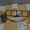 Milltown Merchants Round Metal Display Stand - Hoisted Display Stand - Fused Glass Art Base - Plate Stand/Plate Holder - Round Art Panel Stand (1, 12 inch)