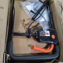 VEVOR Plate Compactor 130W Electric Ground Rammer 5kN Force 3.9in Depth | Gas Powered Soil Compaction, 16 m/min Speed, 3304 sq.ft/h Efficiency, for Driveway, Pavement, Landscaping, Backyard & DIY, 42.72 x 13.4 x 33.3 in