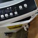 BLACK+DECKER 3.0 Cu. Ft. Portable Washer, 26.5 lb. Capacity Washing Machine, 6 Cycles, Quick Connect Sink Adapter and Drain Hose Included, Transparent Lid & LED Display, BPW30MW, White