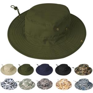 Sun Hats for Men Women Boonie Hat Foldable Fishing Hat UPF 50+ Bucket Hat for Fishing Hiking Garden Safari Beach (Green)