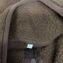 Fleece Jackets Women Causal Long Sleeve Sherpa Jacket Warm Ziper Fuzzy Coat Sweatshirts Trendy with Pockets (Large, Brown)