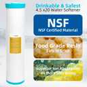 Filterelated 4.5" x 20" Whole House Water Softener Cartridge