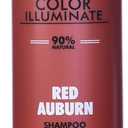 CHI Color Illuminate Shampoo, Provides Balanced Color Replenishment Between Salon Services, Sulfate, Paraben, & Cruelty-Free, Red Auburn, 12 Oz