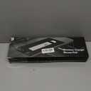 TopMade Mouse Pad with 15W Wireless Charging, Removable 8-Digit Solar Calculator, 31.5" x 15.75" XXL Large Desk Pad, Gaming Computer Keyboard Pad, Waterproof Mousepad Home Office Desk Mat, Black