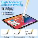 Bopomofo Stylus (5 Pcs),2-in-1 Stylus Pen for Touchscreen, High Precision and Sensitivity, Suitable for iPhone/ipad/Android Tablets, Compatible with Touch Screens(Pink/Yellow/Green/Blue/Purple)