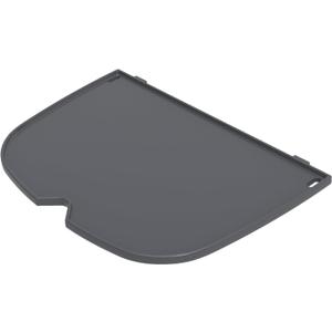 Weber Q Half Griddle PorcelainEnameled CastIron Half Griddle for Q 2800N+ Gas Grill, NonStick Surface for Breakfast, Veggies & Searing