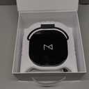 M - GlowPro Professional Hybrid 86W Wireless Rechargeable UV LED Nail Curing Lamp Cordless Nail Dryer for Gel Nails, Manicure, Pedicure (Black & White)