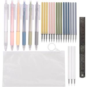 Craft Exact Knife Craft Cutting Tool Paper Cutter Knife Pen Retractable Hobby Knife Blade Art Utility Precision Paper Cutting Carving Tool w/Pocket Clip for DIY Drawing Scrapbooking Tools