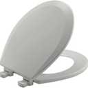 Bemis 500EC 062 500EC062 Toilet Seat, 1 Pack Round, Ice Grey