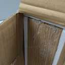 Long Floating Shelves for Wall - Bathroom & Bedroom Storage, Set of 2 with Invisible Brackets, 24''W x 9.3''D x 1.5''H,Set of 2-MDF
