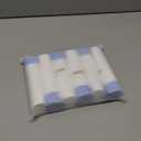 2 Gallon Trash Bags Drawstring 0.96 Mil - 120 Count Small Garbage Bags Unscented,White Mini Trash Can Liners Strong Little Waste Basket Bags 7.5 Liter for Home Bathroom Office Car