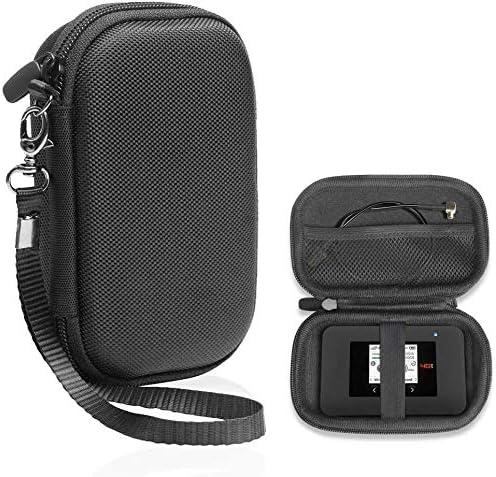 Alltravel WiFi Hotspot Booster Case for 4G LTE Wi-Fi Mobile Hotspots Like Alcatel LINKZONE, Verizon Jetpack, GlocalMe, ZTE, Huawei, Netgear, At&t, Sprint, T-Mobile, Skyroam, Solis, mesh Pocket