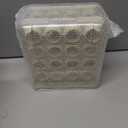 Koja 32-Egg, 2-Drawer Stackable Storage Container Holder for Refrigerator. Smooth Slide-out Drawers. BPA-free Kitchen Organizer, Space-Saving, Easy Access Design for Fridge. Durable and Leak-Proof (Beige)