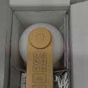 Sunrise Alarm Clock for Heavy Sleepers, Moon Lamp with Moon Light & 10 Light Effects, Cute Alarm Clock with10 White Noise Sounds & Dual Alarms for Bedrooms & Home Office Decor (Walnut Wood Grain) (Brown)