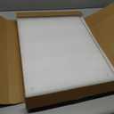 Clear Tempered Glass Cutting Board for kitchen with Counter Lip,Glass Chopping Board, Scratch-Resistant,Non-Slip (Clear)